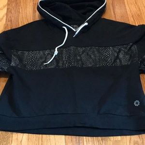 Black Hoodie with Netting ⬛️